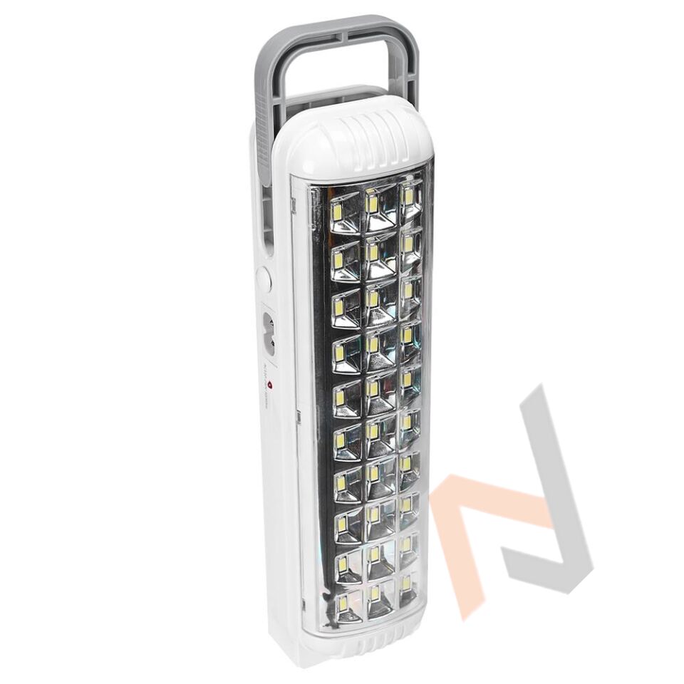 S-link SL-3652 Beyaz 40 SMD Ledli 4V 1000mAh Şarjlı Acil Durum Işıldağı