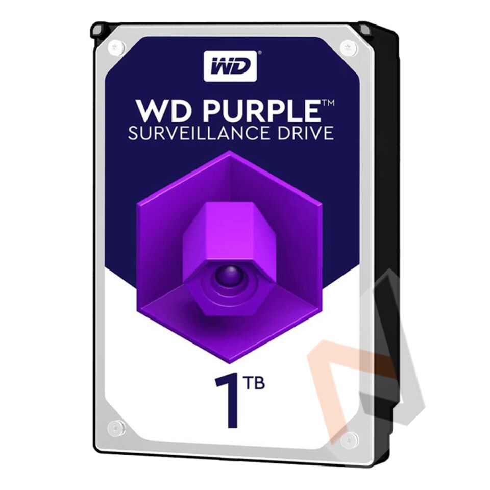 Wd 1Tb Purple 3,5'' 64Mb 5400Rpm Wd10Purz Harddisk (İthalat)