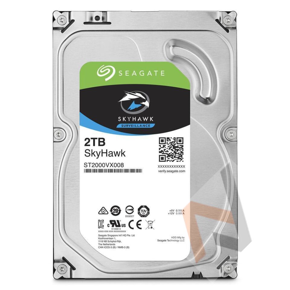 Seagate 2Tb ST2000VX008 Skyhawk 3,5'' 64Mb 5900Rpm St2000Vx008 Harddisk (İthalat)