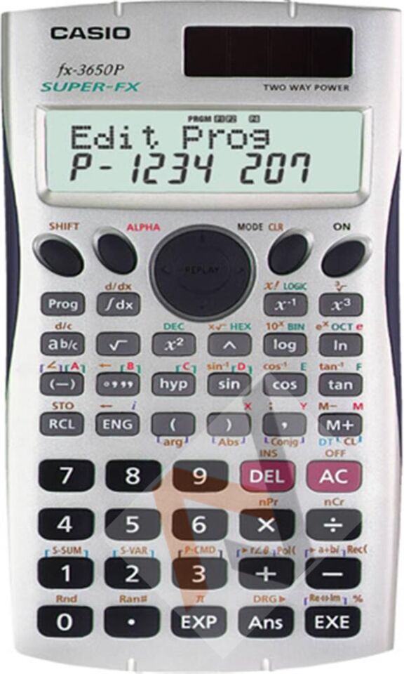 Casio FX-3650P II Bilimsel Fonksiyonlu Hesap Makinesi