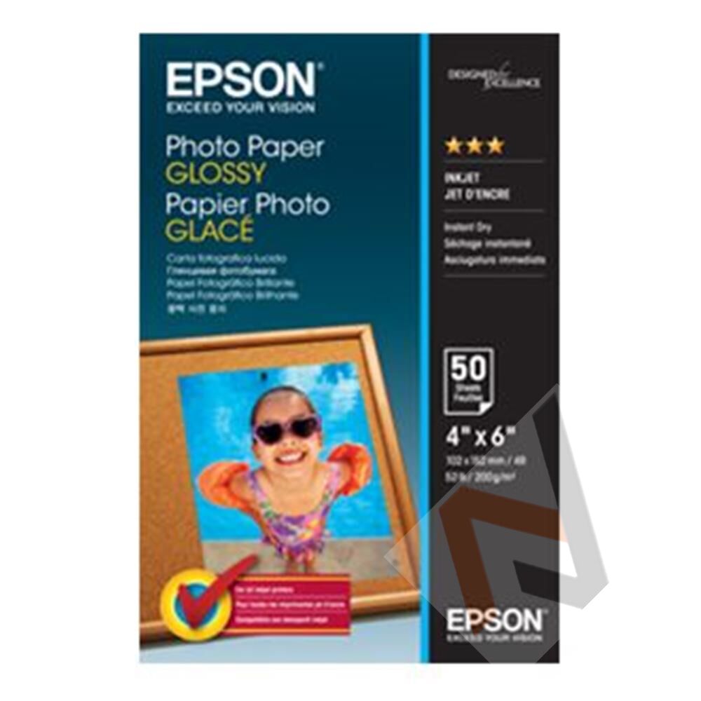 Epson 10x15 200Gram 50'li Fotoğraf Kağıdı S042547