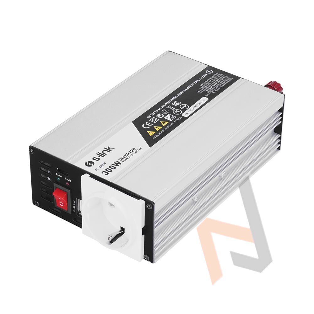 S-link SL-300W 300W DC12V-AC230V Çakmaktan Power Inverter