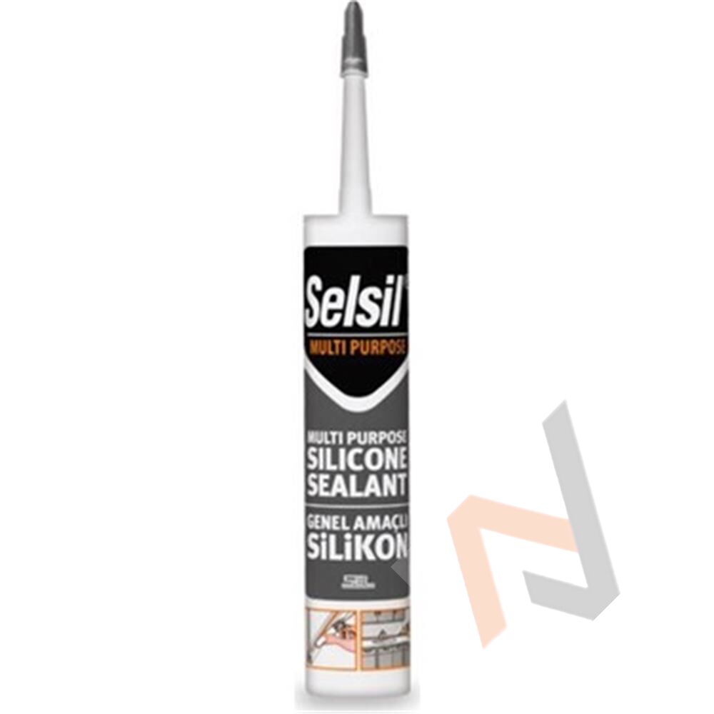 Selsil Silikon 280Gr Beyaz