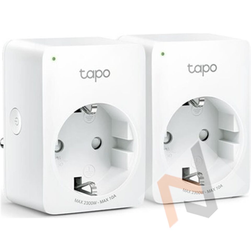 Tp-Link Tapo P100 Mini Wi-Fi Akıllı Priz 2Li Paket