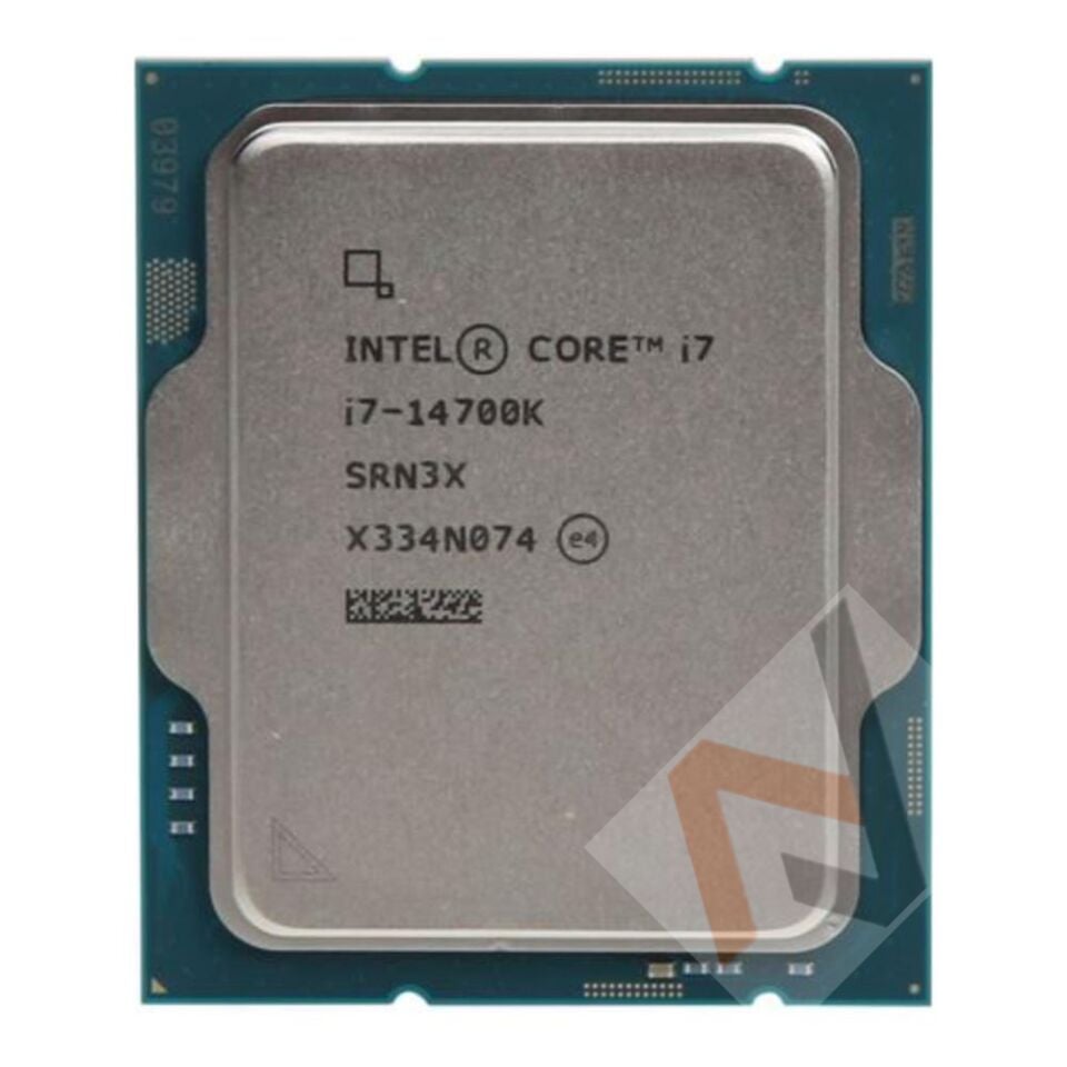 Intel Core i7 14700K TRAY 3.4GHz 33MB Önbellek 20 Çekirdek 1700 10nm Kutusuz İşlemci