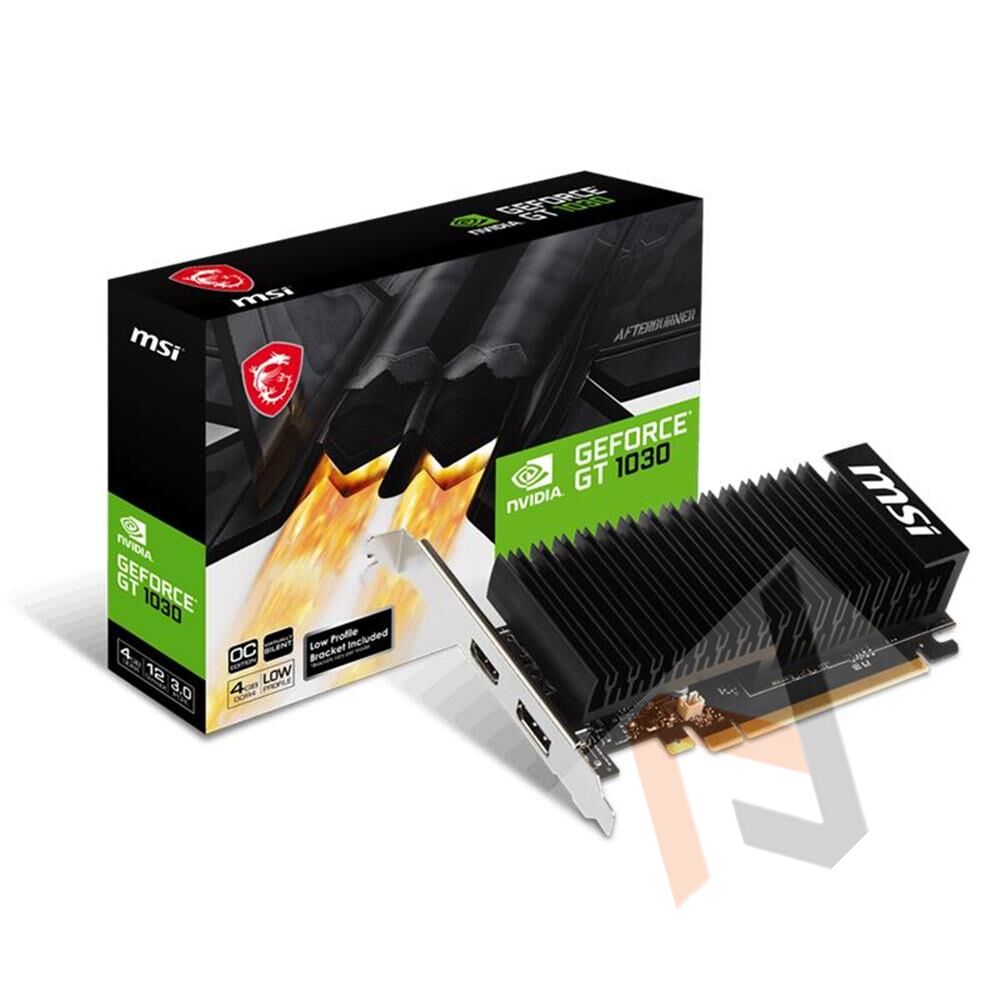 Msi Geforce Gt1030 4Ghd4 Lp Oc 4Gb Ddr4 64Bıt 1Xhdmı 1Xdp Ekran Kartı