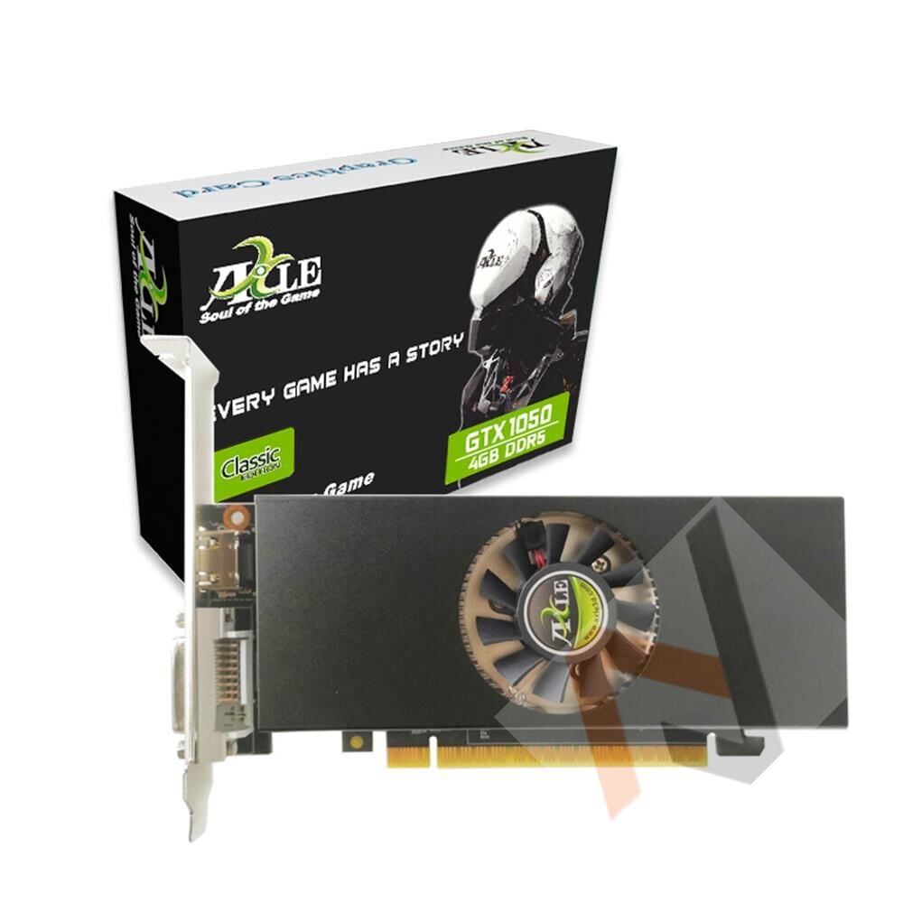 AXLE GeForce GTX1050 PCI-E 4G DDR5 128bits it  Ekran Kartı