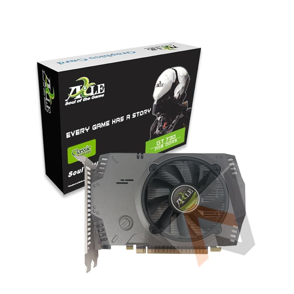 AXLE GT730 PCI-E 2G DDR5 64bits CRT-DVI-HDMI ATX Ekran Kartı