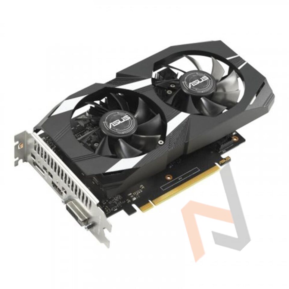 Asus Dual GeForce GTX1650 OC V2 DUAL-GTX1650-O4GD6-P-V2 4GB GDDR6 128Bit DX12 Gaming Ekran Kartı