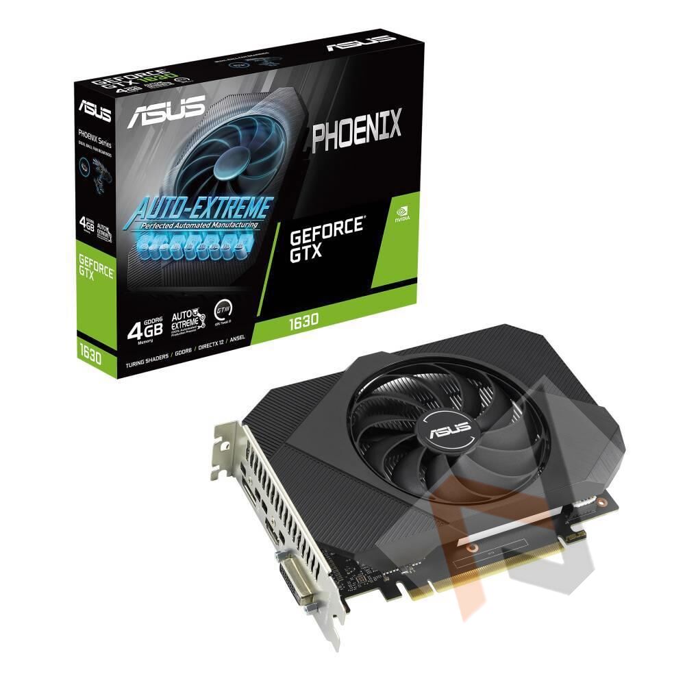 Asus Geforce GTX1630 Ph-Gtx1630-4G 4Gb Gddr6 64Bit 1815Mhz Oc Dvı Hdmı Dp Ekran Kartı