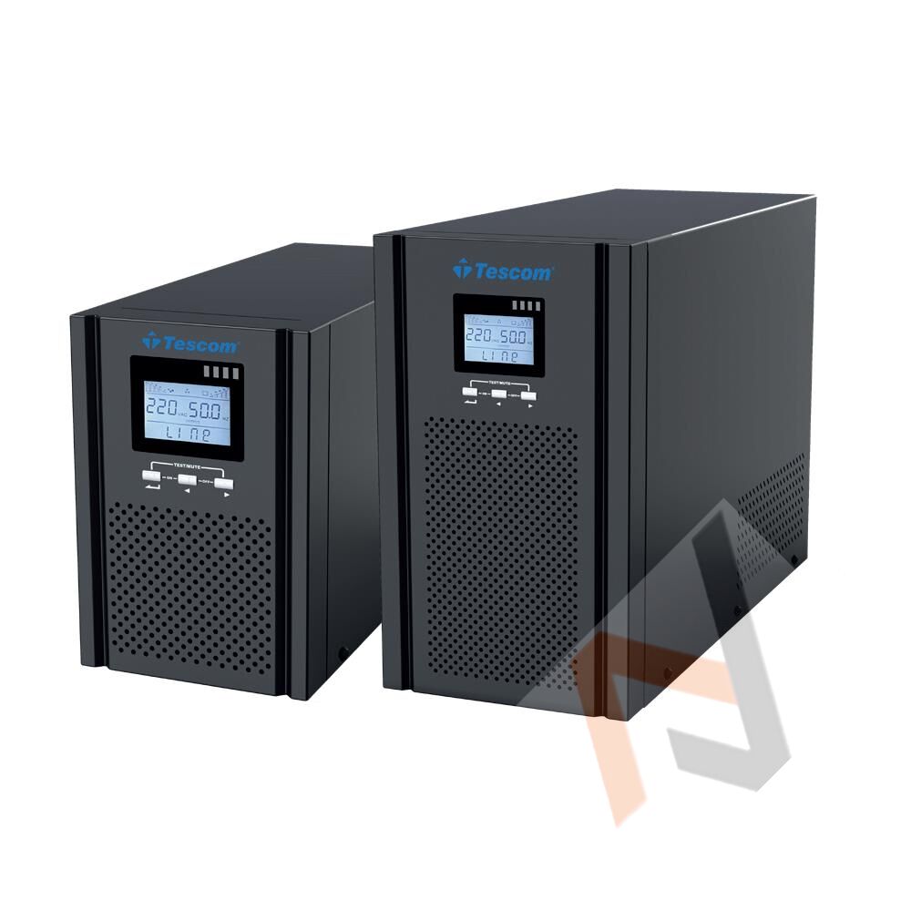 Tescom Teos+ 3 kVA (6x 9AH) 1F-1F On Line 5-10dk