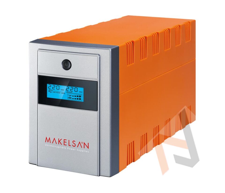 Makelsan Lion 1500 VA Line Interactive Ups 2-9Ah Akü