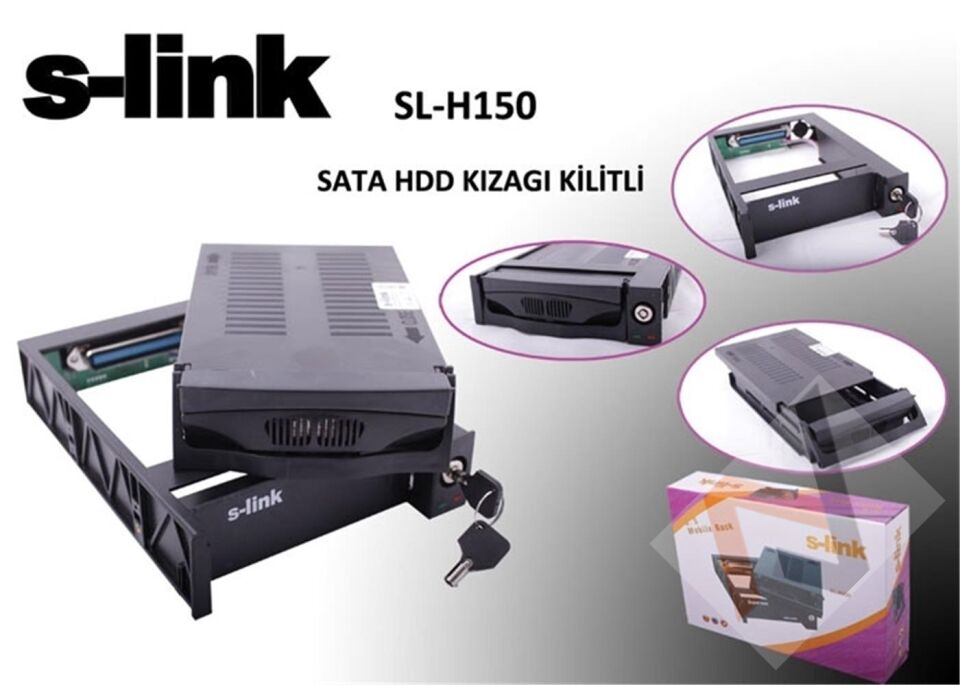 S-Link SL-H150 Sata Hdd Kızağı Kilitli