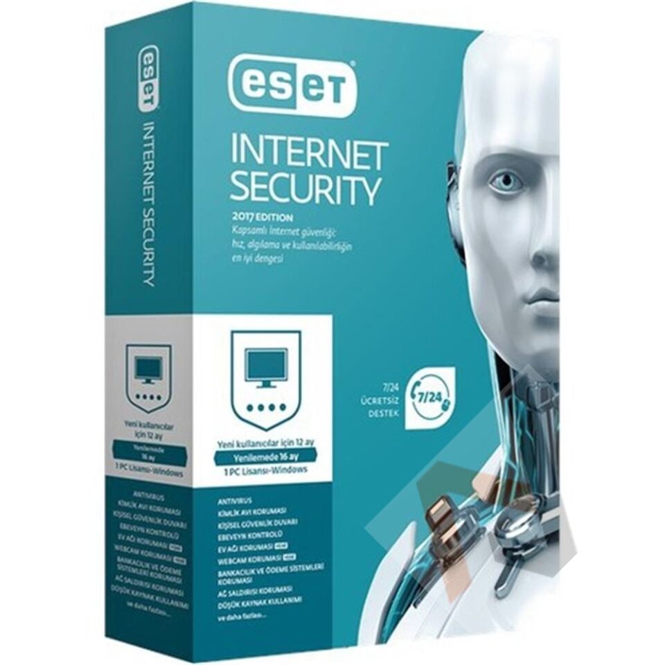 Eset Internet Securıty 1 Kullanıcı 1 Yıl