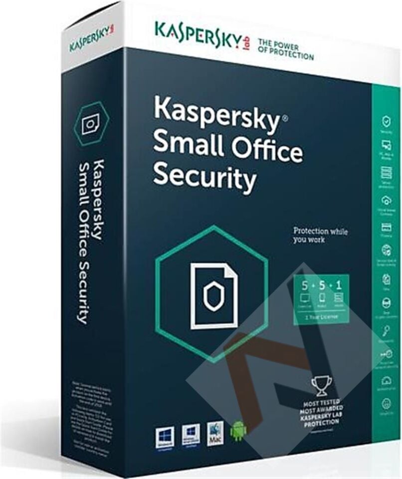 Kaspersky Small Office Security 5Pc+5Md+1Fs 3 Yıl Box