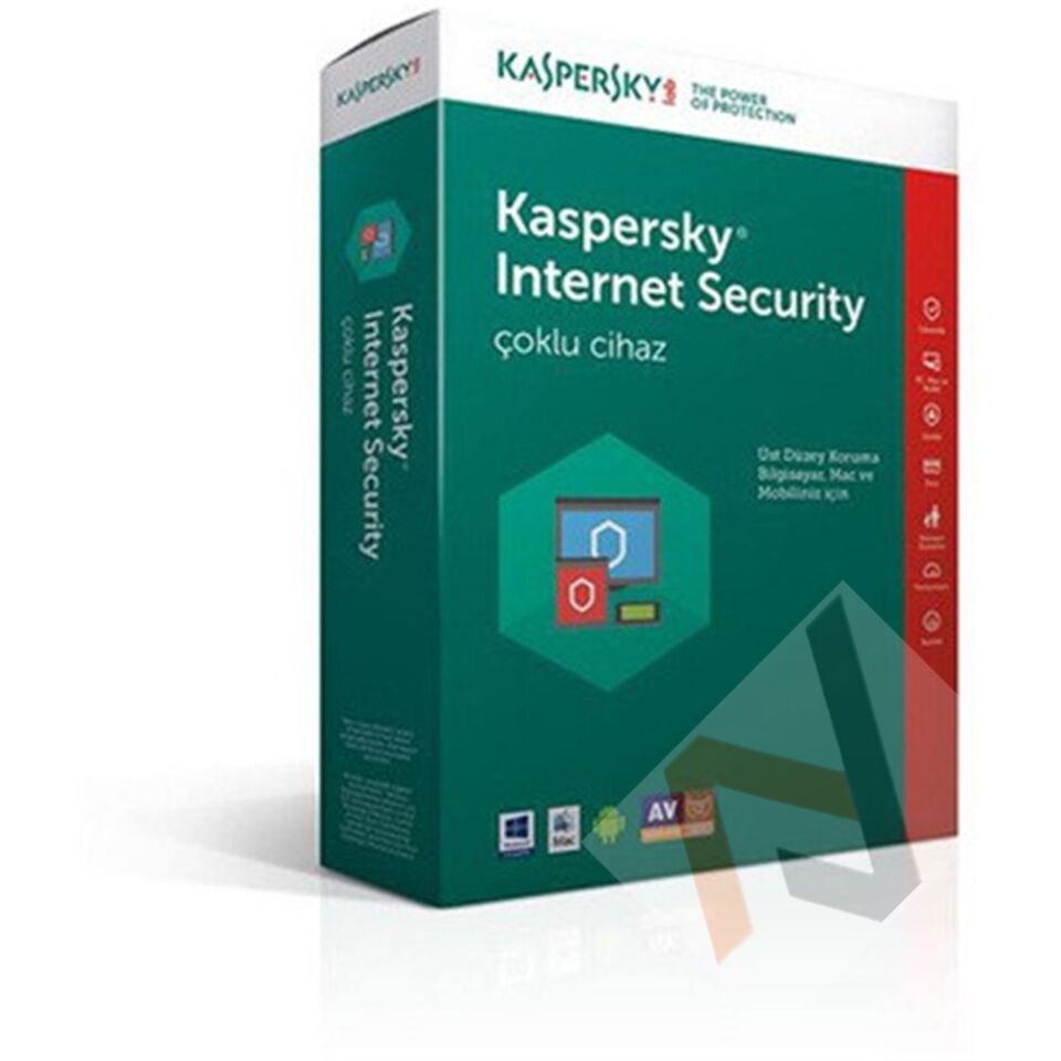 Kaspersky Internet Security 2 Kullanıcı 1 Yıl