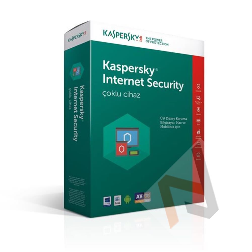 Kaspersky Internet Security 4 Kullanıcı 1 Yıl