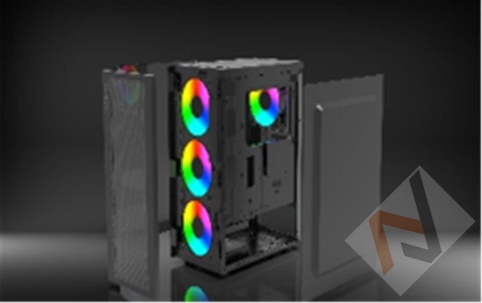 Inca Emg-15XN 4X1200mm Kumandalı ARGB Fan Gaming Computer Case