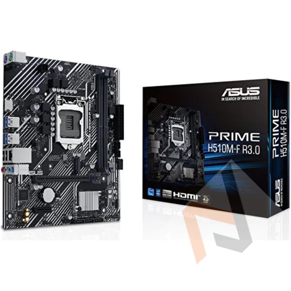 Asus Prıme H510M-F R3.0 Intel H470 LGA1200 Ddr4 3200 HDMI M2 Anakart