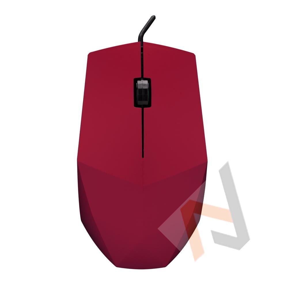 Everest SM-201 Usb Kırmızı 1200dpi Optik Kablolu Mouse