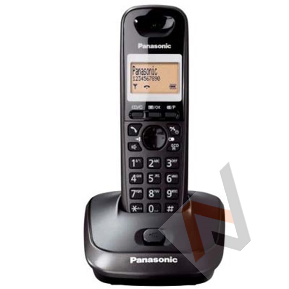 Panasonic KX-TG2511 Siyah Telsiz Dect Telefon 50 Rehber Handsfree