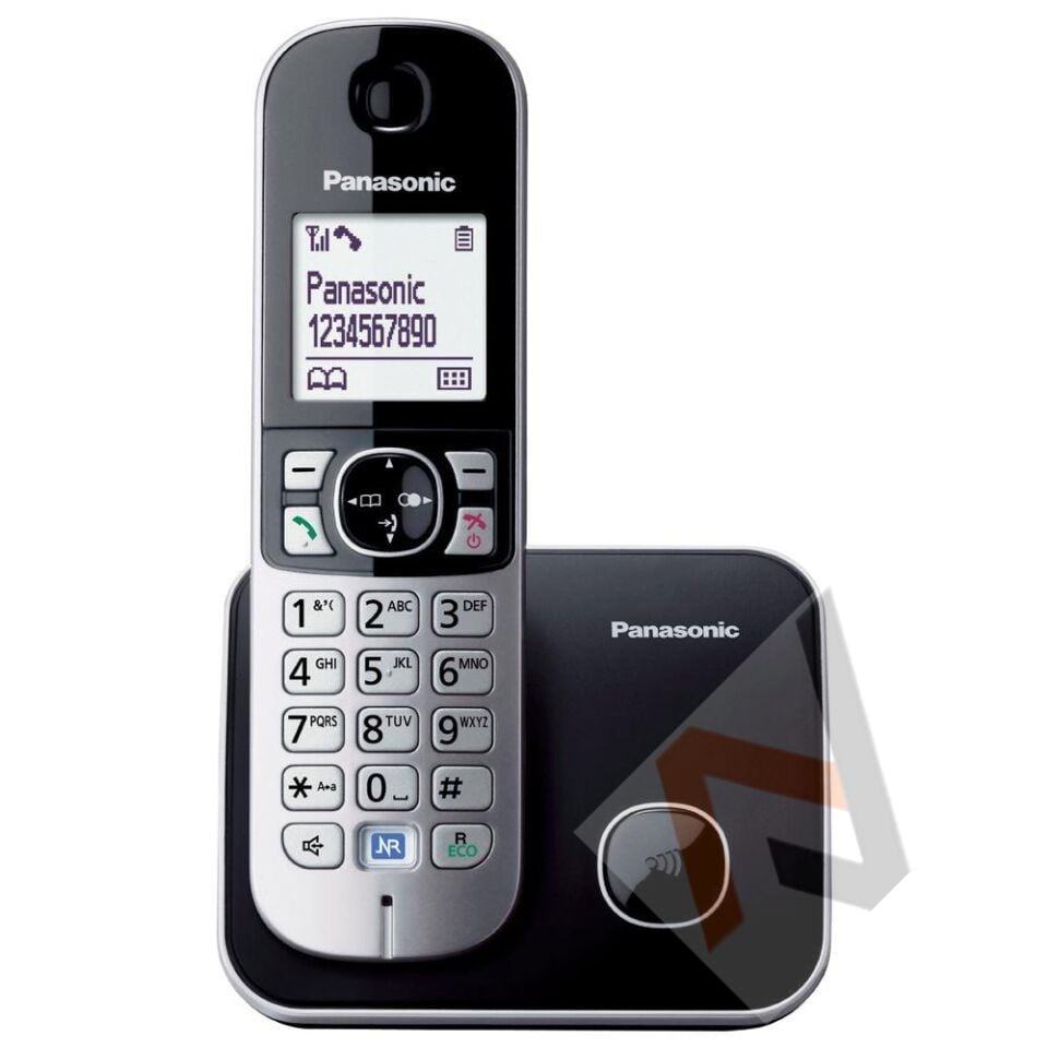 Panasonic KX-TG6811 Siyah Telsiz Dect Telefon Elektrik Kesintisinde Konuşabilme