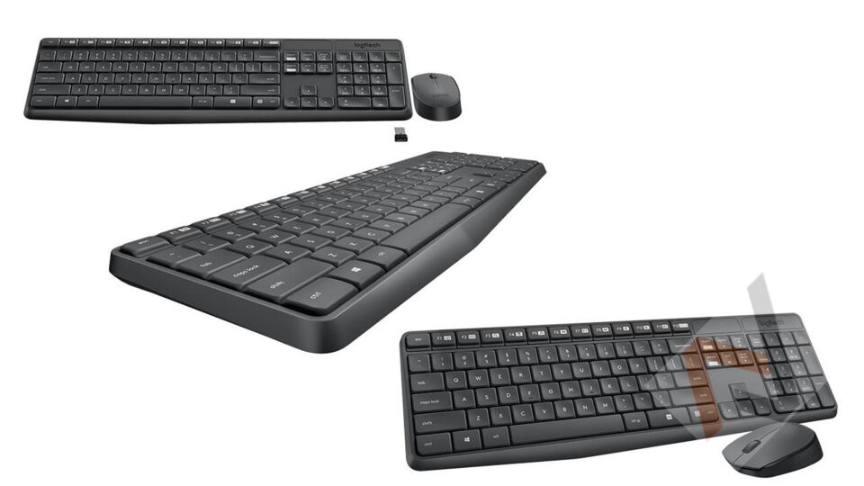 Logitech 920-007925 MK235 Kablosuz Klavye Mouse Set