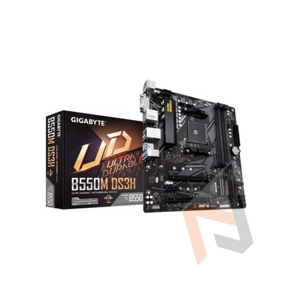 Gigabyte B550M DS3H 4000MHZ(OC) Ddr4 Soket Am4 M.2 HDMI DVI Matx Anakart