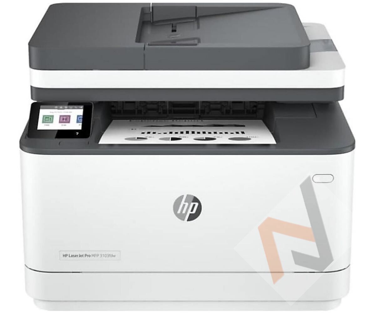 HP 3G632A 3103FDW Yazıcı-Tarayıcı-Fotokopi-Faks-Network-Wifi Çok Fonksiyonlu Lazer Yazıcı