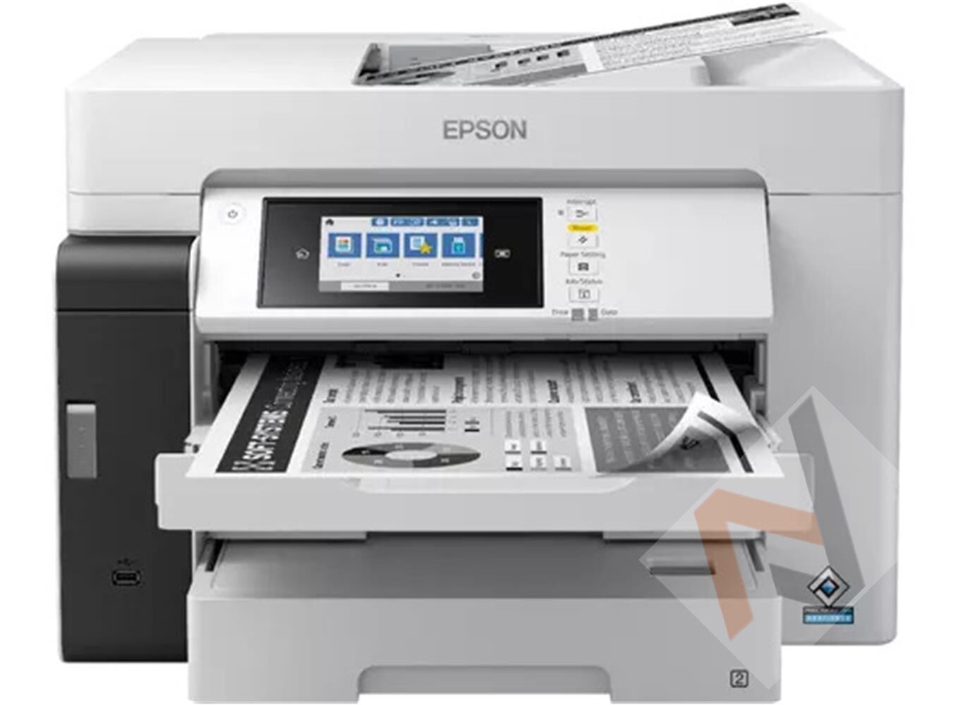 Epson  EcoTank M15180 Wi-Fi + Fotokopi + Tarayıcı A3-A4 Siyah Beyaz Mürekkep Tanklı Yazıcı