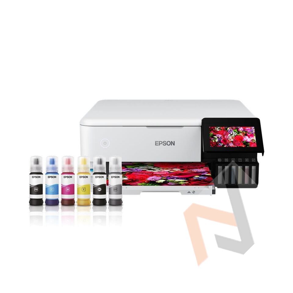 Epson L8160 MEA Yazıcı-Tarayıcı-Fotokopi Renkli Mürekkep Tanlı Yazıcı (6 RENK)