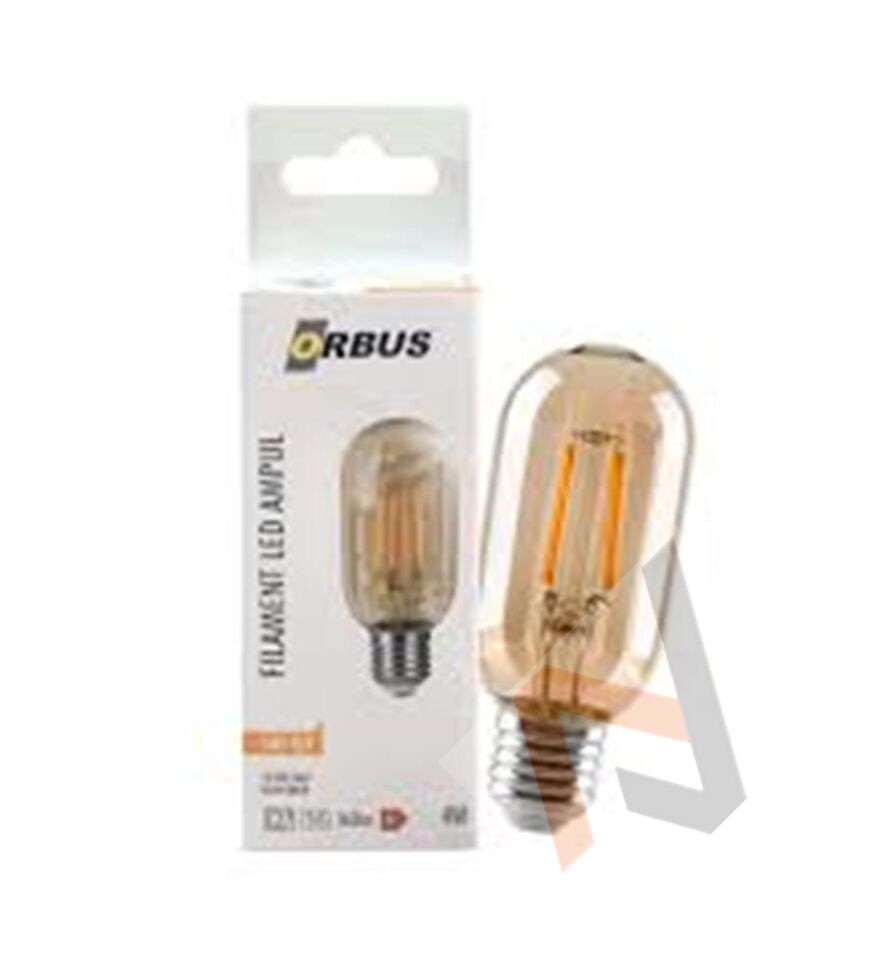 Orbus ORB-TA45 4W E27 Amber Rustik 360 Lm Ampul