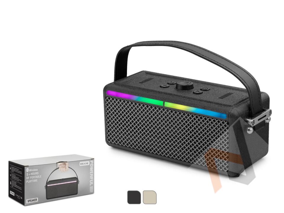 Hadron Siyah M82 Bluetooth Speaker 185-78-78MM